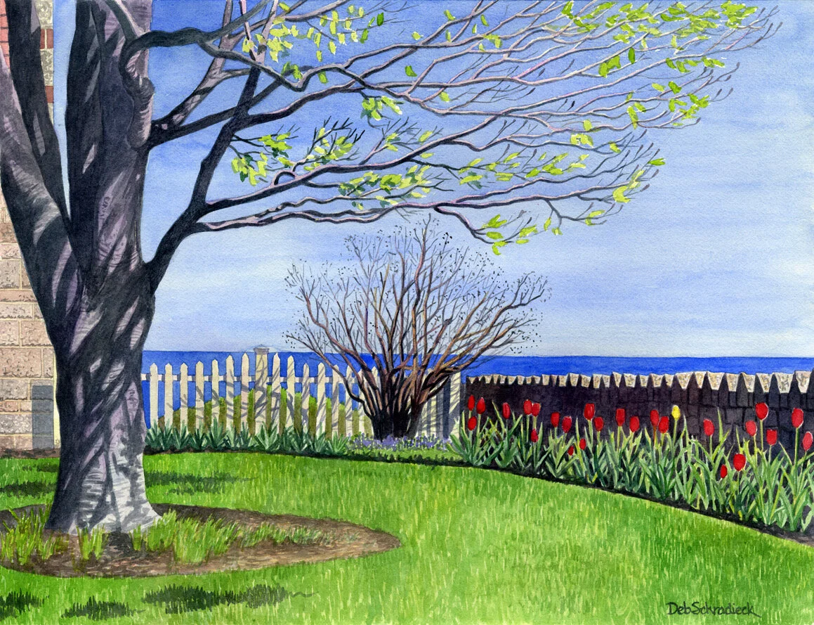 "Tulips by the Sea"   $ 650