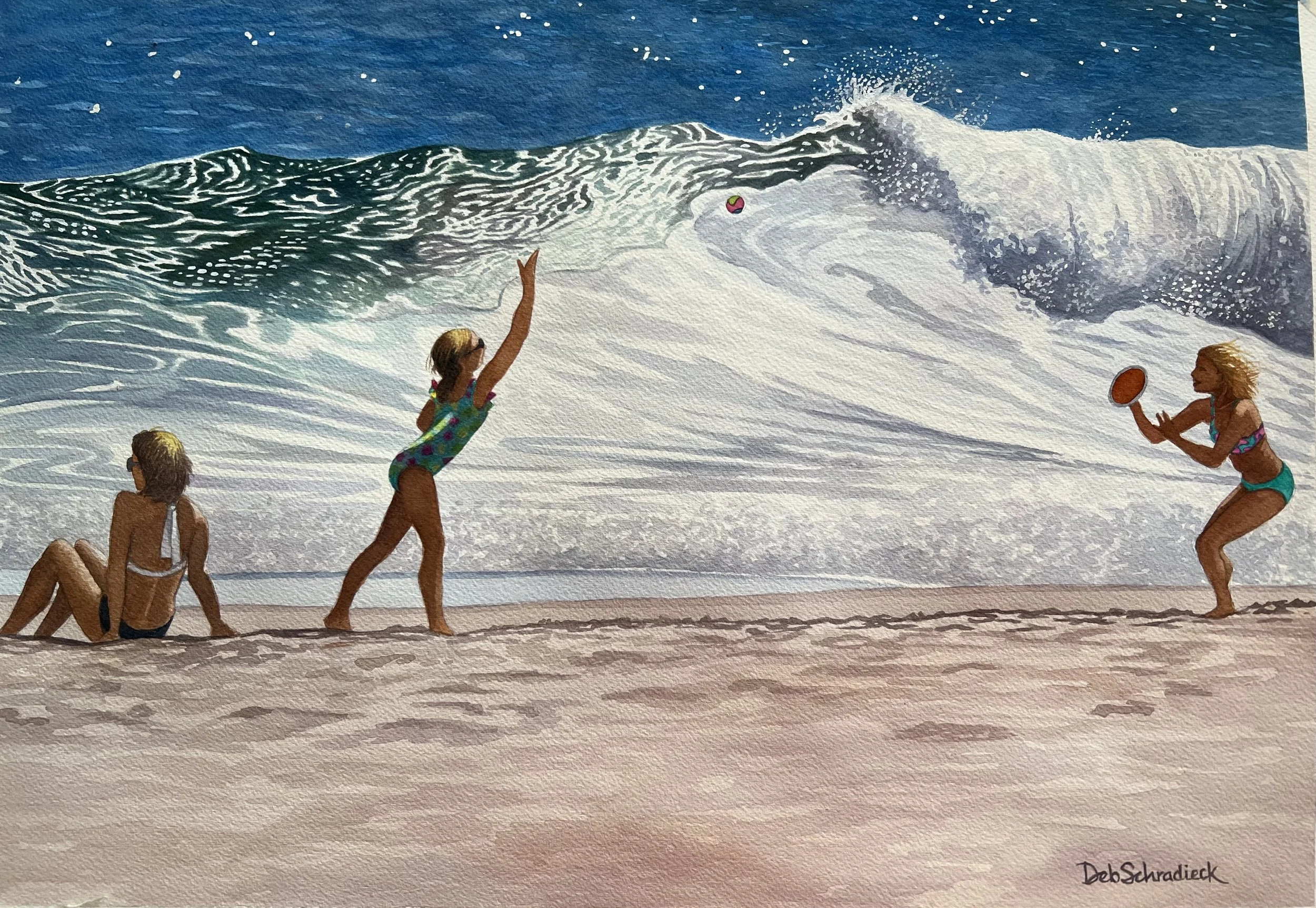 Girls on the Beach               $ 1500