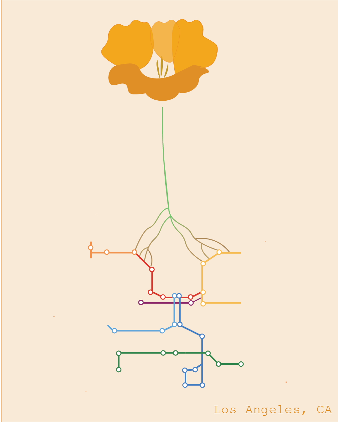Los Angeles Transit Flower.png