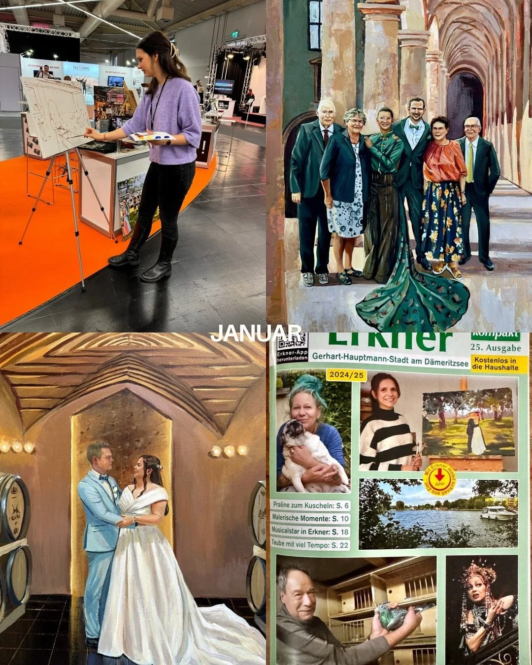 Mein Jahr 2025 - Es war mein erstes volles Jahr in der Selbstst&auml;ndigkeit. Ich hatte noch nie so viele Auftr&auml;ge und bin sehr dankbar daf&uuml;r! Ich liebe meinen Job sehr und hatte so tolle Auftraggeber! Au&szlig;erdem gab es sehr gute und s