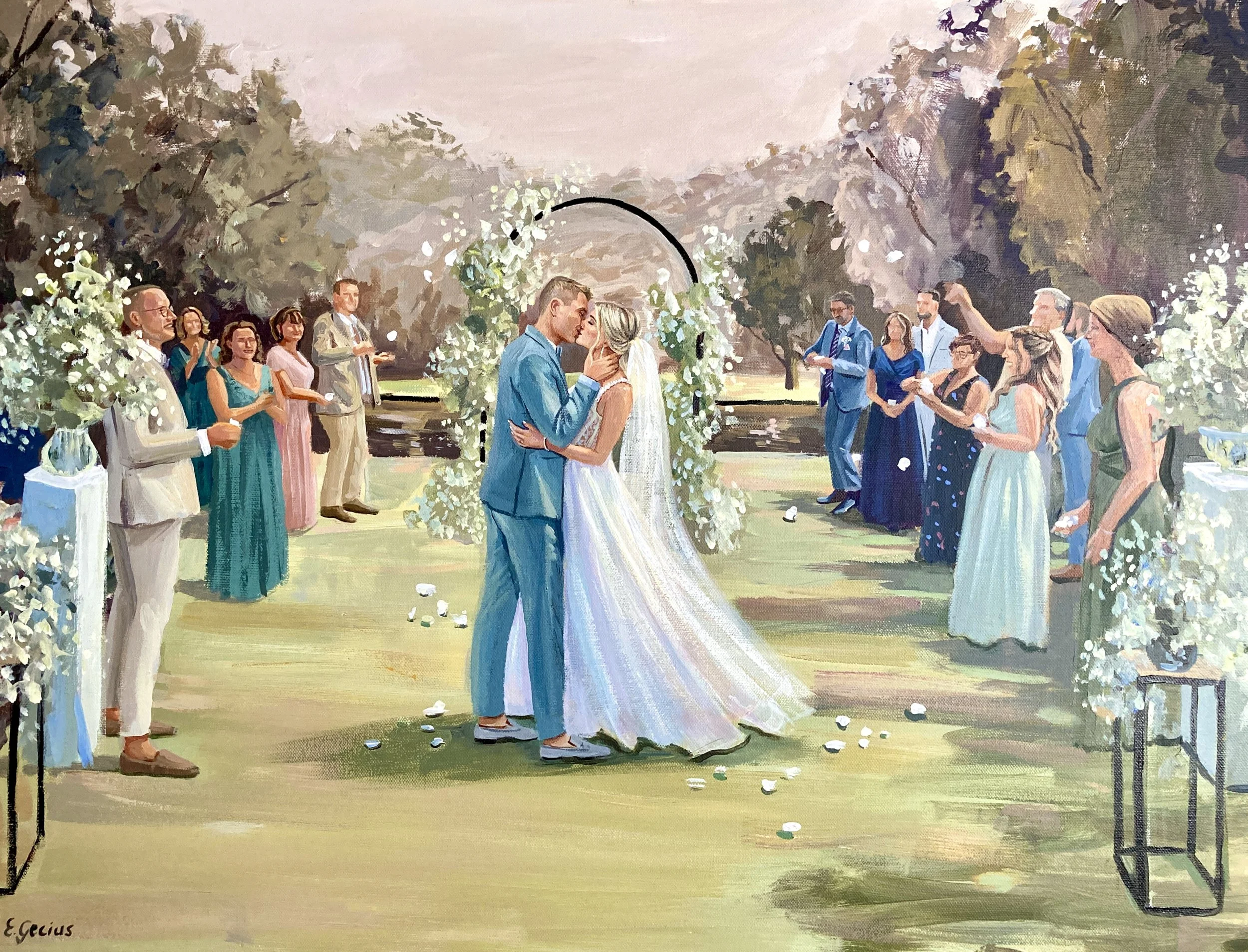 wedding painter Deutschland