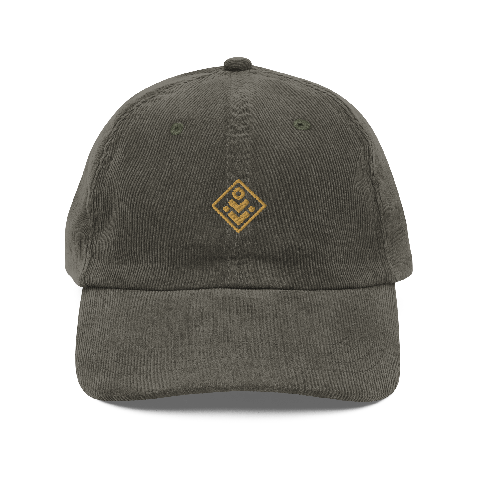 vintage-corduroy-cap-olive-front-69401daf2b42f.png