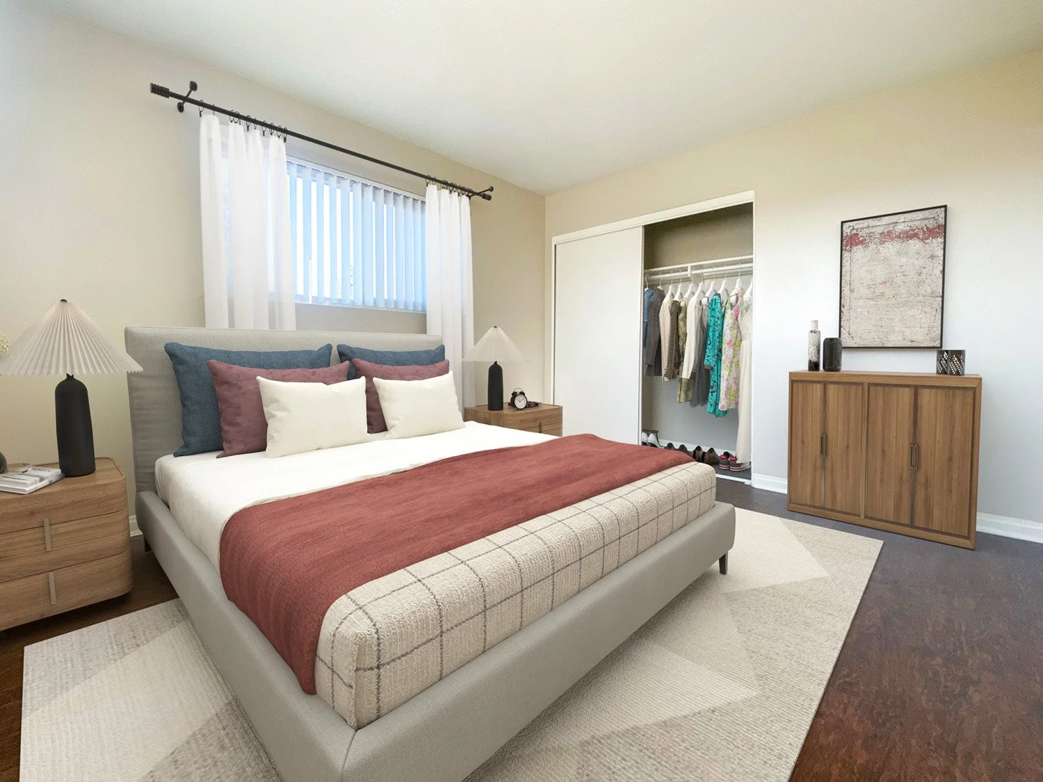 An interior Bedroom photo at The Met. 