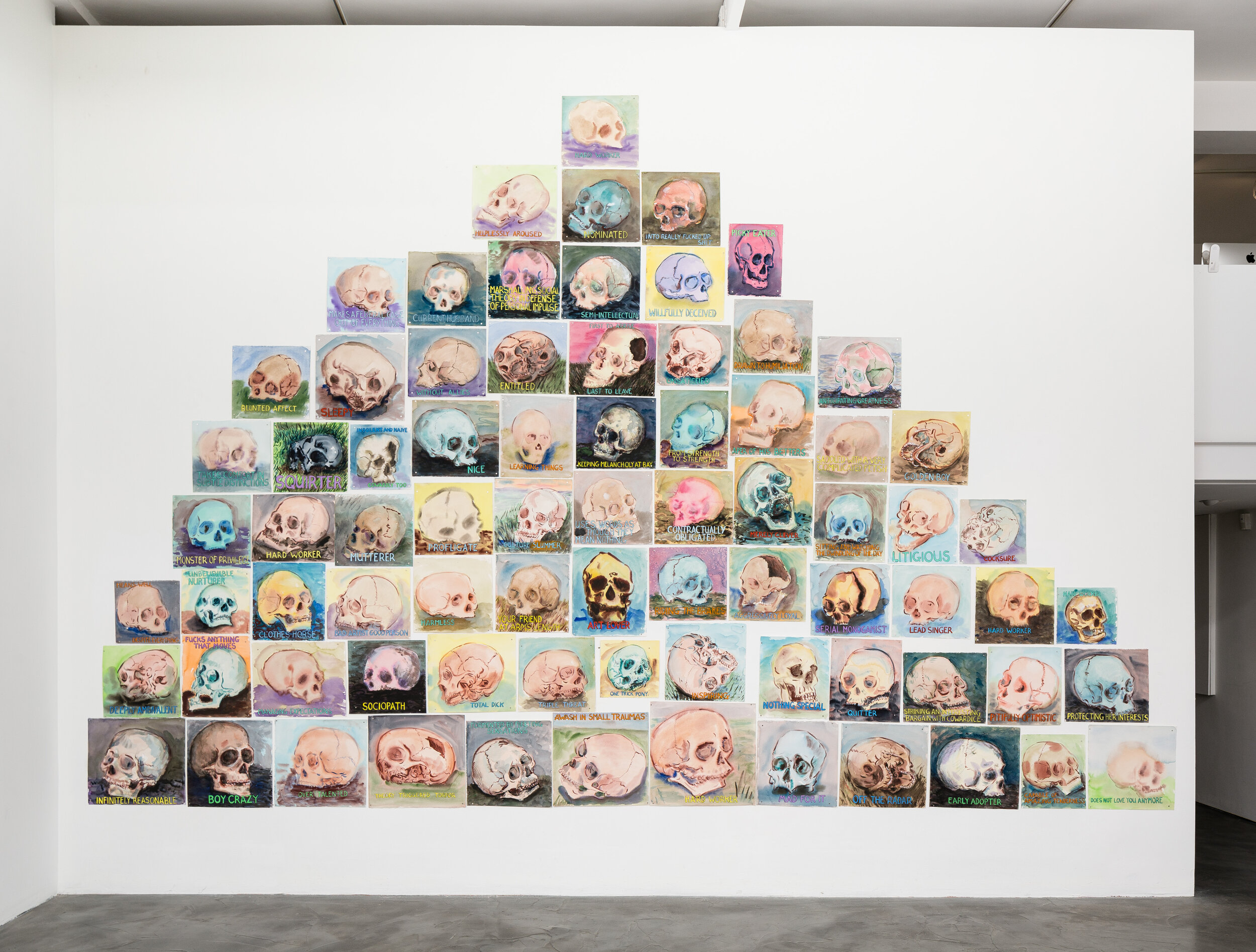  Guy Richards Smit,  A Mountain of Skulls and Not One I Recognize , Installation at CJG, Feb 2016 