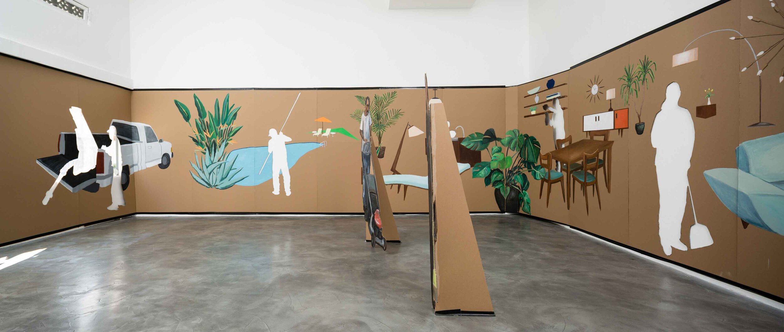   Cut-Outs , installation at CJG, December 2015 