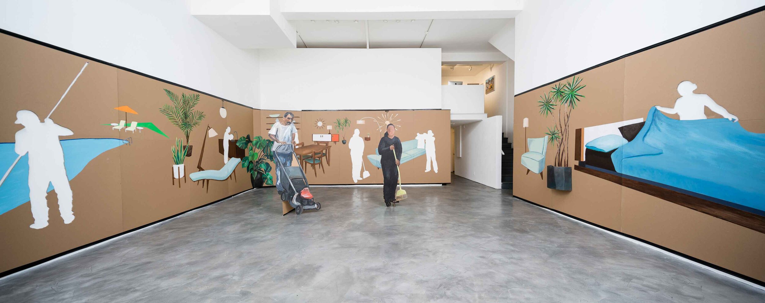   Cut-Outs , installation at CJG, December 2015 