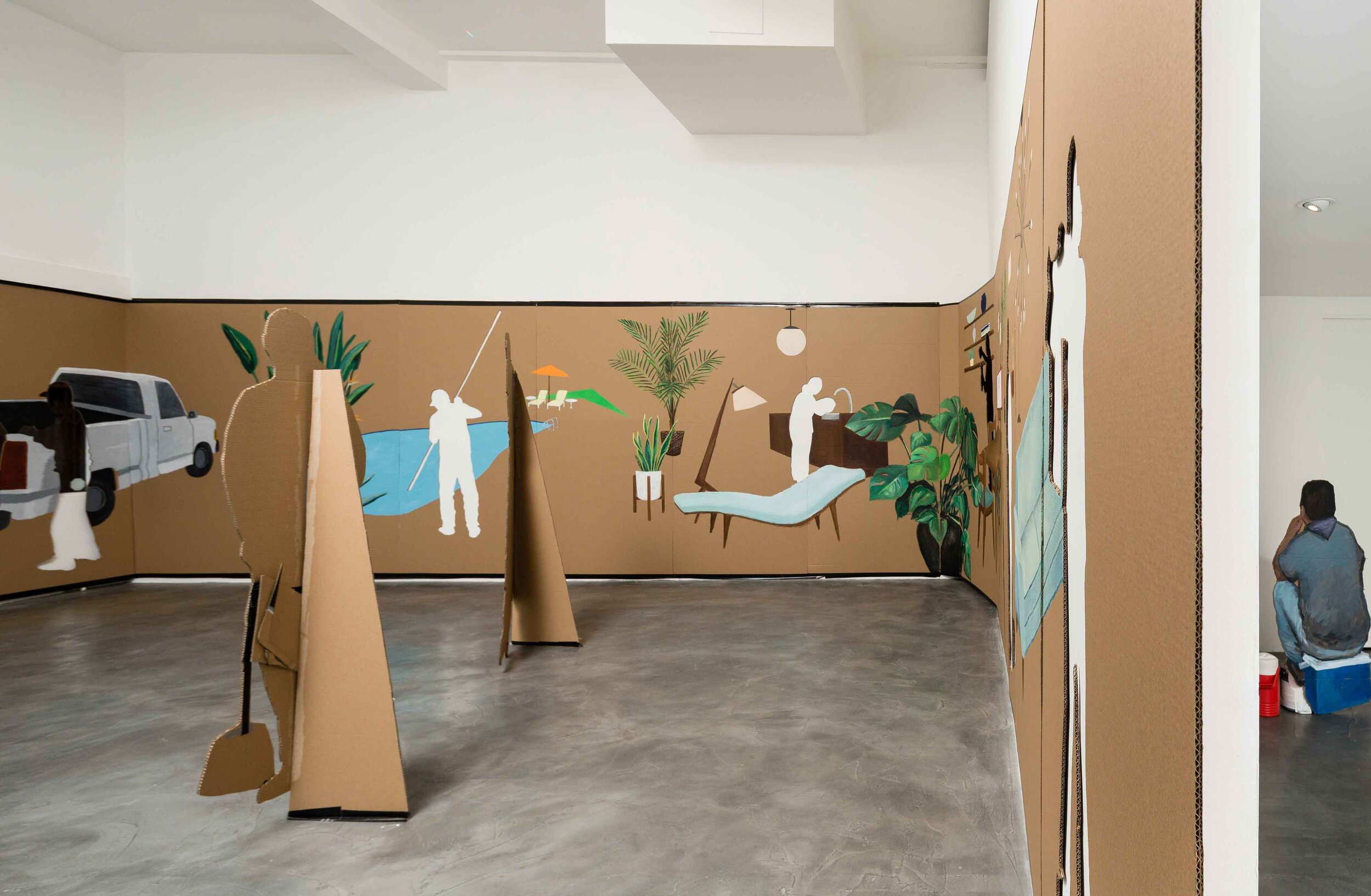   Cut-Outs , installation at CJG, December 2015 