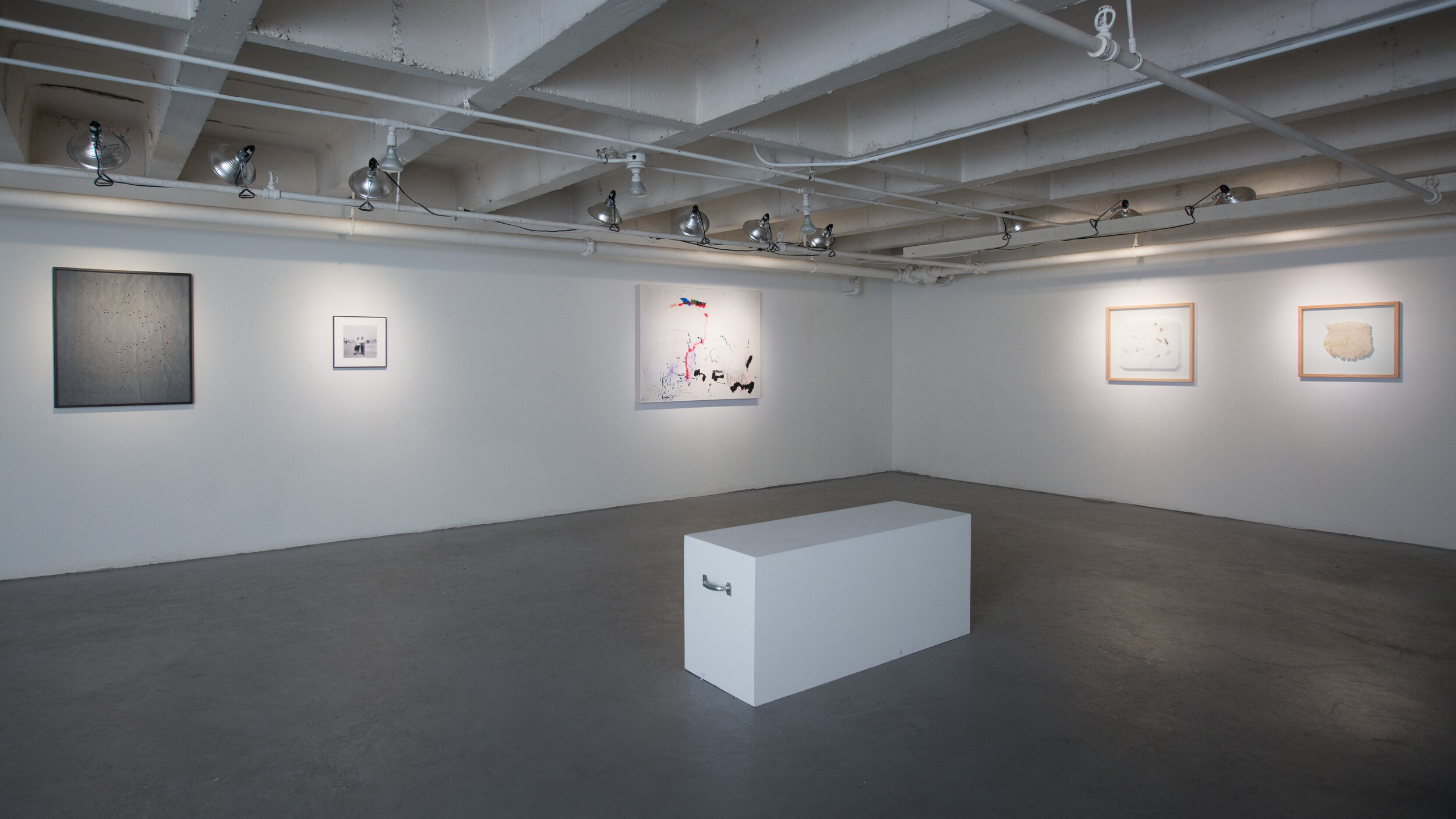   The Cartographer , curated by Alise Spinella, in installation at CJG, July 2014. 