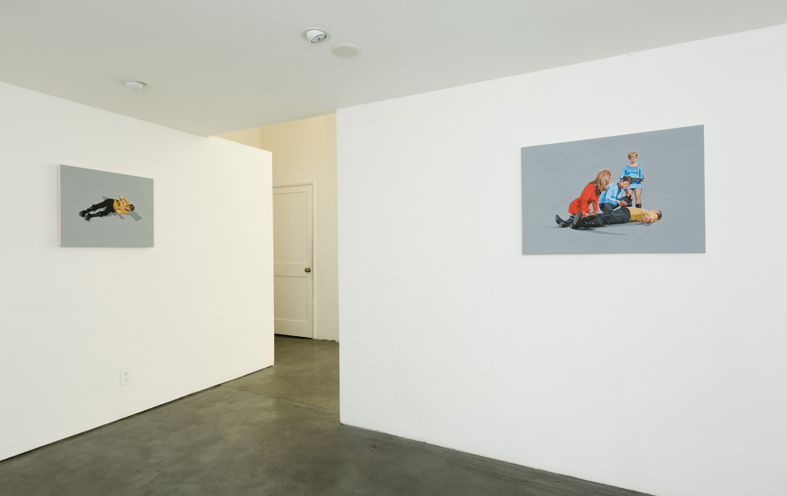  Luke Butler,  In Color and Black and White , In installation at CJG, May 2014 