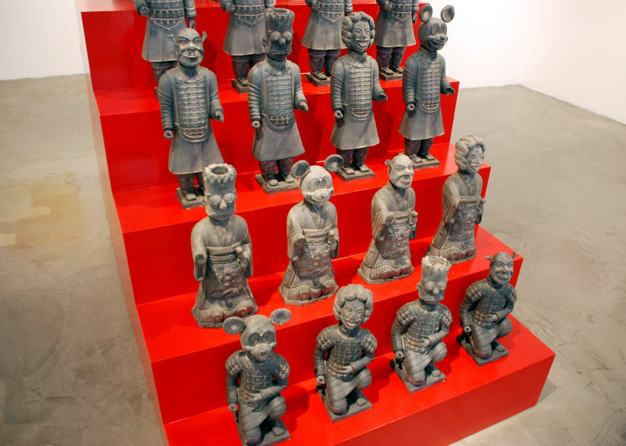  Lizabeth Eva Rossof,  “Hey China!” , installation at CJG, January 2010 