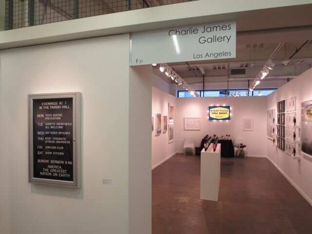  CJG @ Dallas Art Fair, Installation Shot 