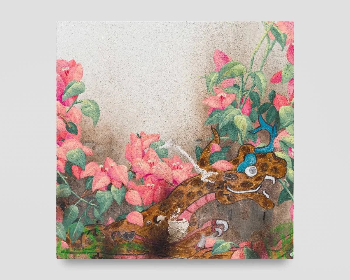 Dallas Museum of Art Acquires Patrick Martinez’s “Jaguar Serpent Lost in Bougainvillea”