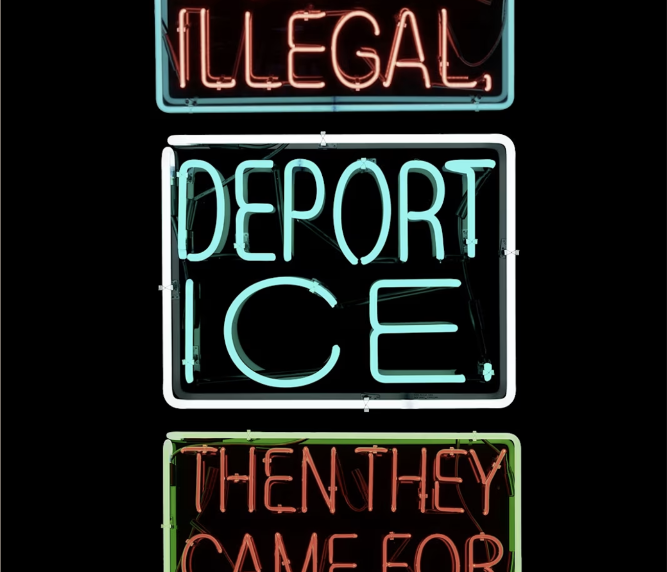 Carolina Miranda’s “The LA artists leading an ‘irresistible resistance’ against ICE” incl. Patrick Martinez ⟶