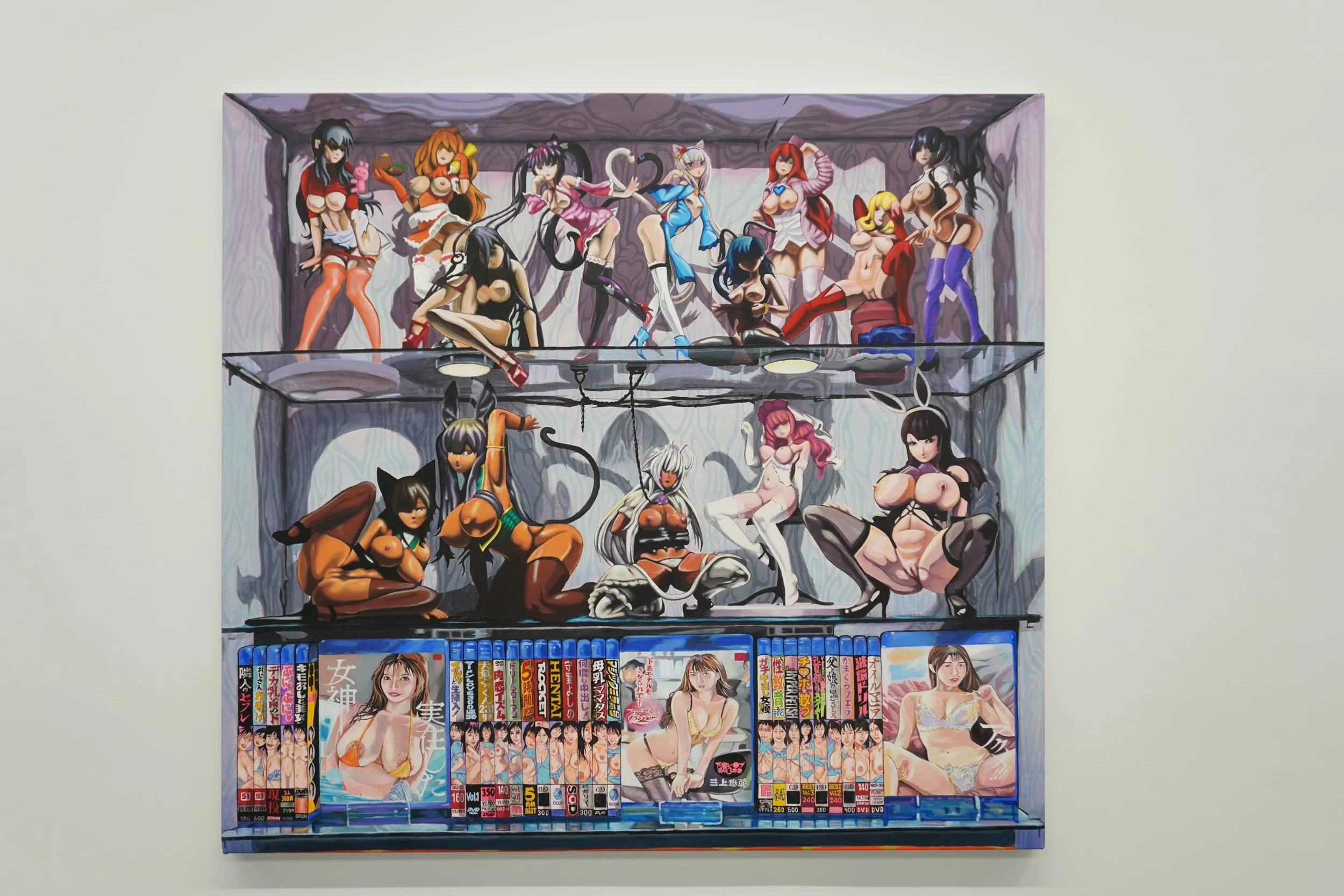  Collections 2  
Acrylic on Canvas 
48 x 52 inches 
2025
