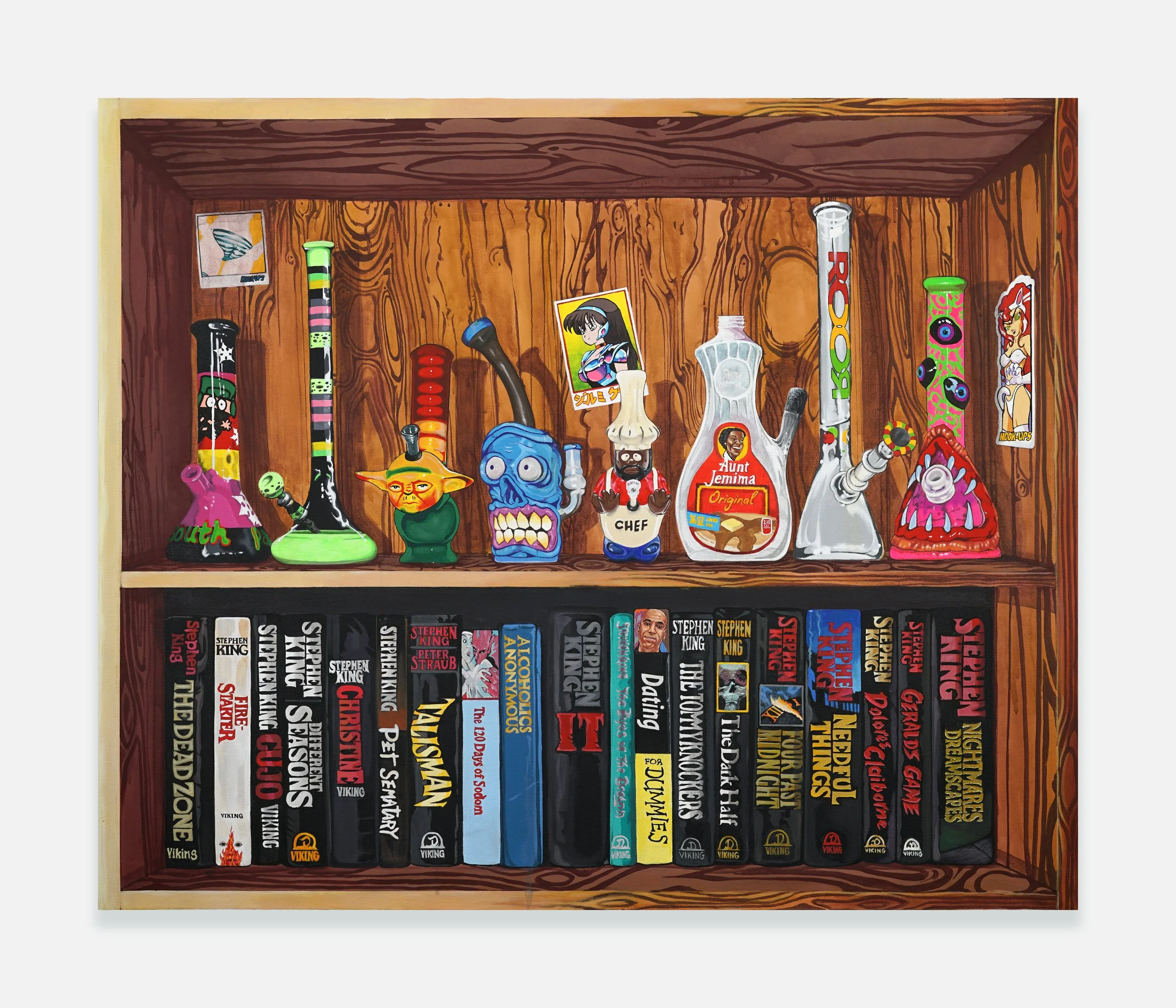  Collections 4  
Acrylic on Canvas 
44 x 53 inches 
2025