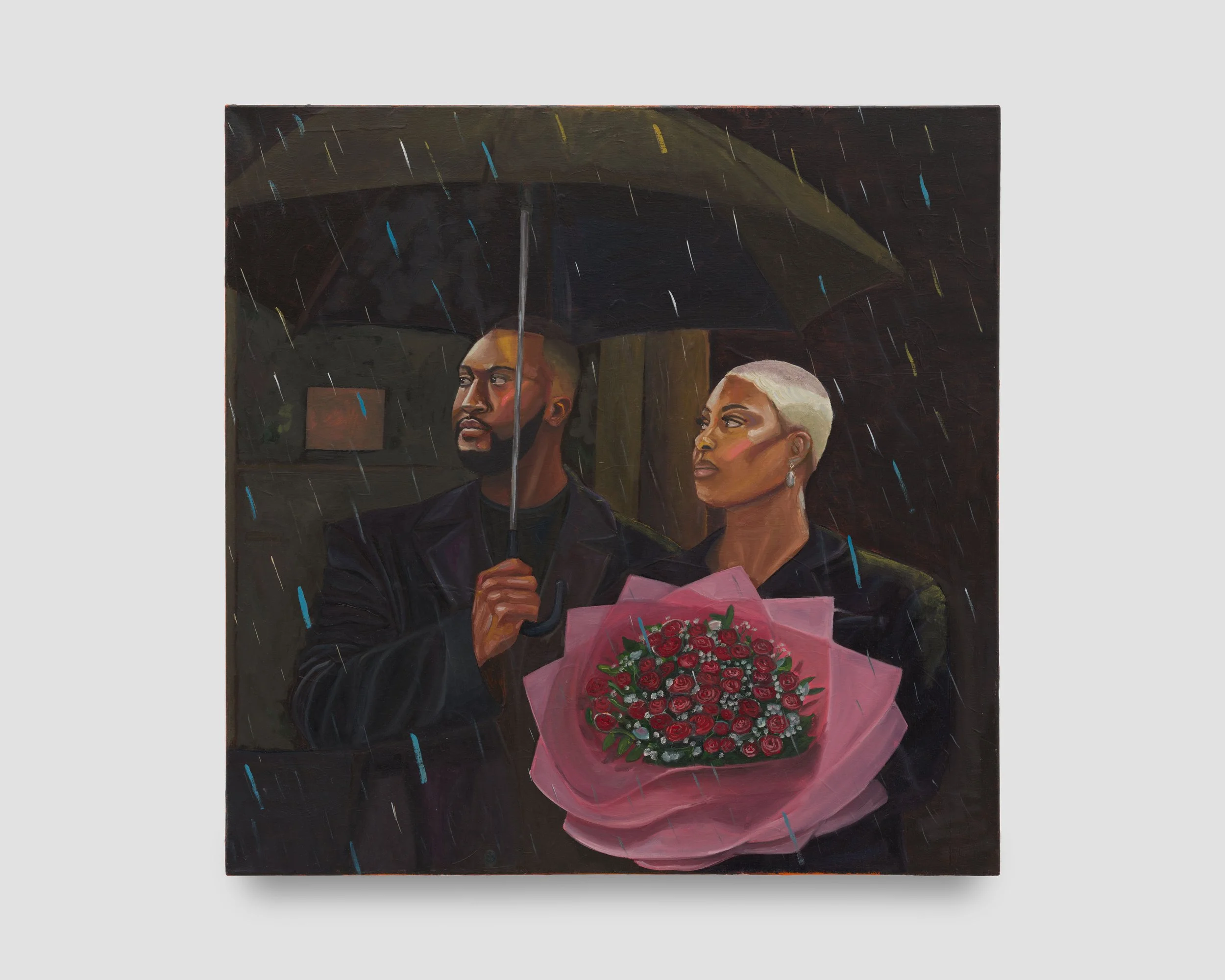  Chivalry  
Oil on linen 
30 x 30 inches 
2025