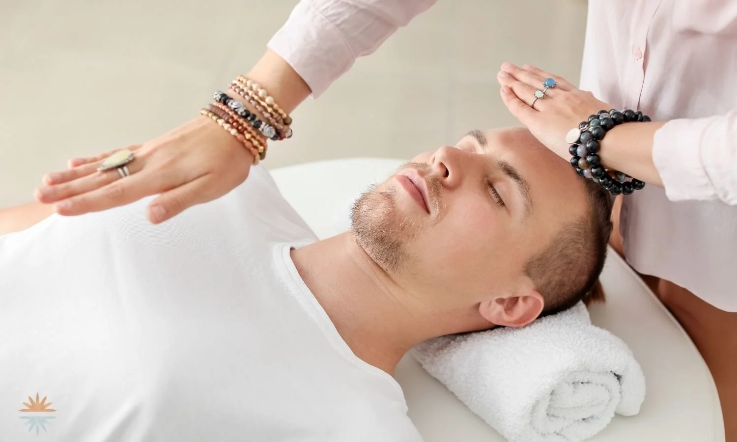 Reiki being performed