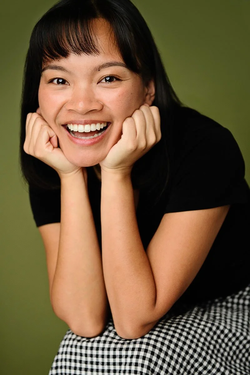 Jessica Aquino (Charlie) is a Filipino-American actor who found her love for performance at a young age through ballet. Since then, she’s explored other forms of live stage performance and in 2022, she began her journey as a film and commercial actor