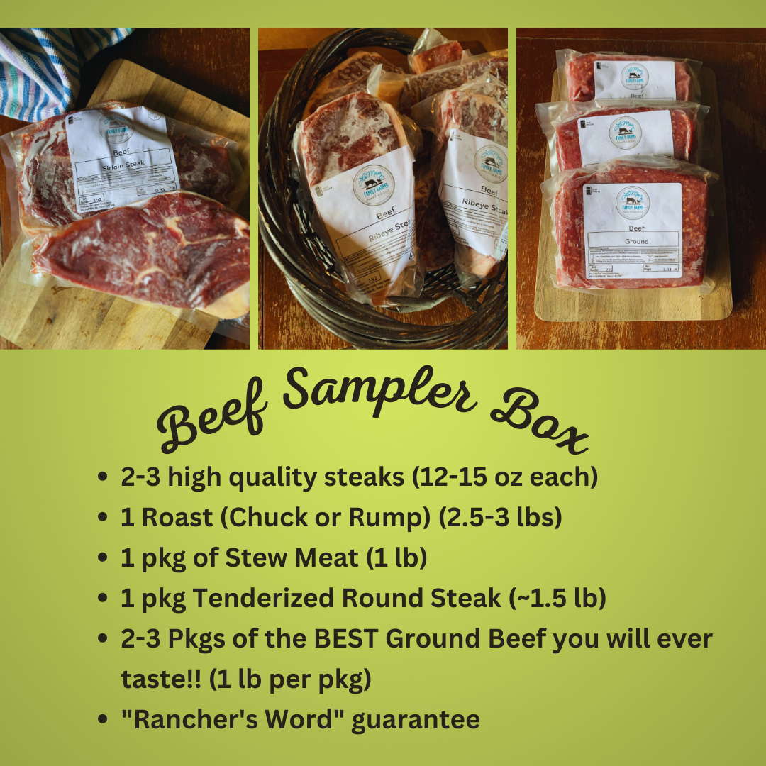 Beef Sampler Sampler Box — LaMay Family Farms