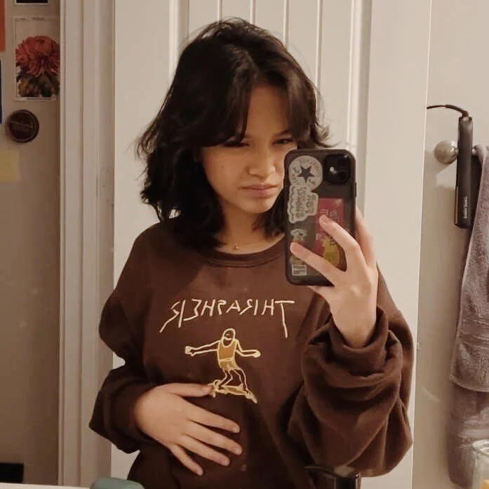 Kaz Trinidad

Name:  Kaz Trinidad
Grade: Sophomore
Birthday: May 4th, 2007 
Birthplace: San Diego, Ca

Music Taste: Indie specifically Phoebe Bridgers 

Fun Facts:
1. Kaz has two brothers, one who goes to ASU and the other is in eighth grade at Doubl