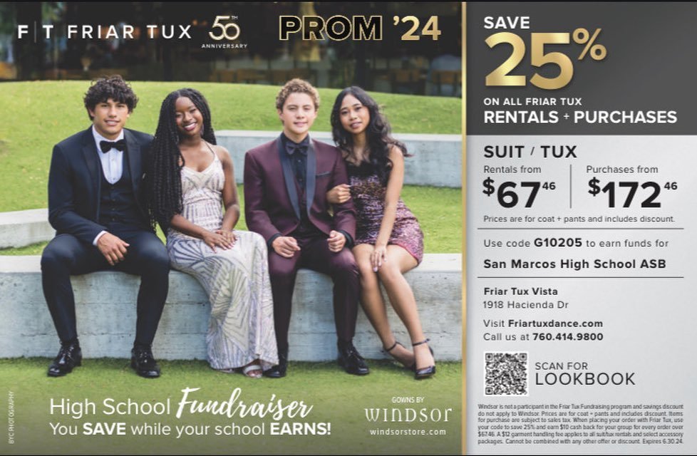 FRIAR TUX FOR PROM!