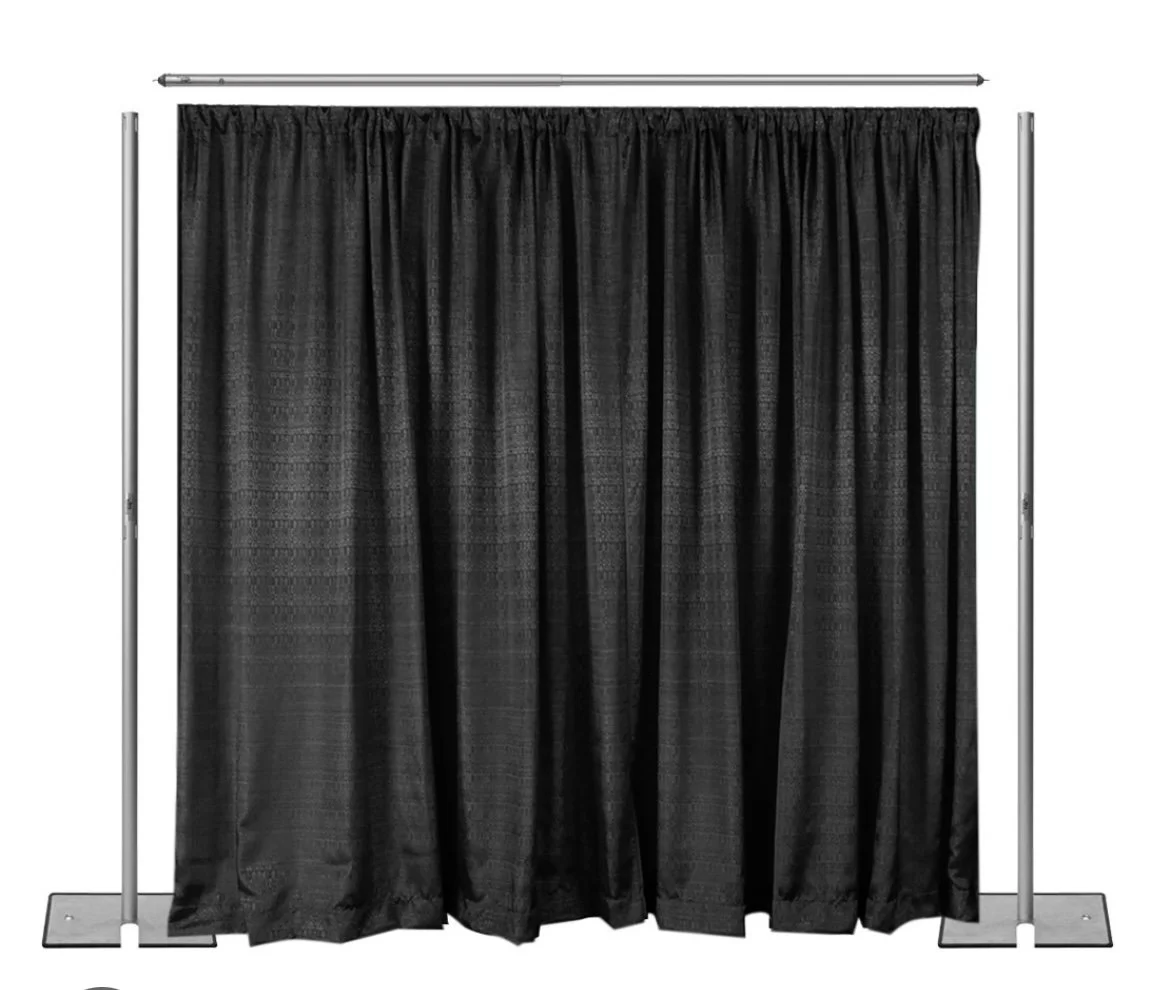 10' x 10' PIPE AND DRAPE ( Drapery available in several colors)