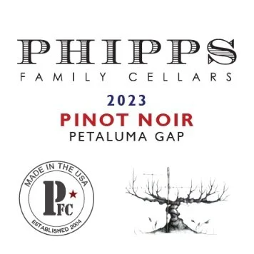 2023 Pinot Noir Petaluma Gap Front label.jpg