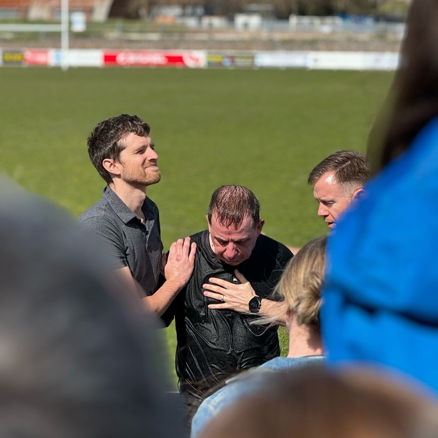 #EasterSunday We love it when people go public with their faith! It was so good to cheer everyone on, worship God together &amp; hear a great message from Simon Poyner which you can catch up on by heading to the resources section on our website. #Jes