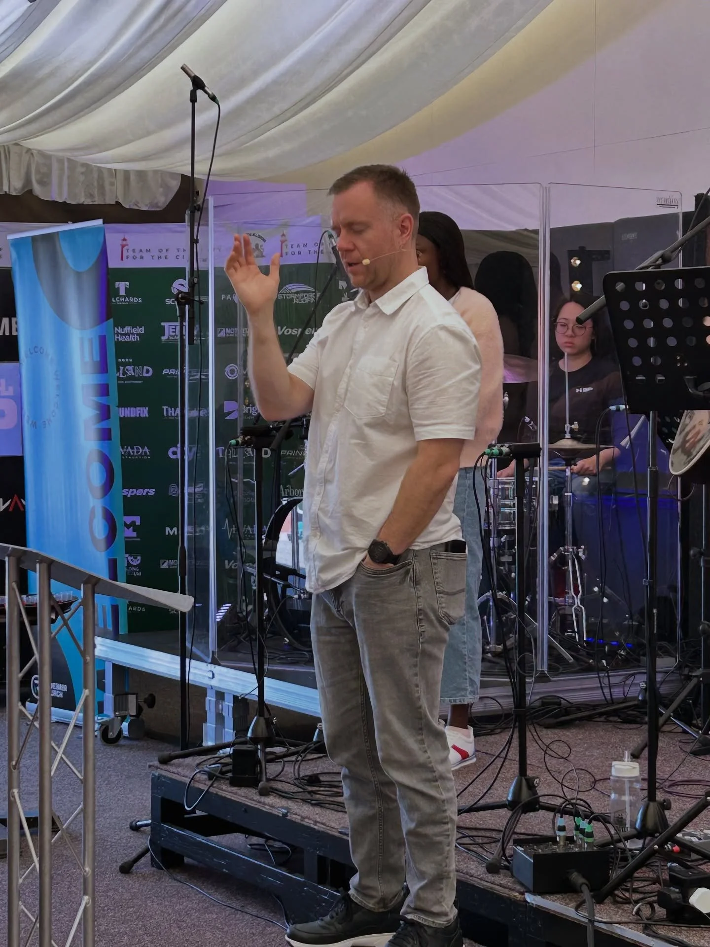 SUNDAY RECAP
“All In — No Half Measures.”
This week, Andrew challenged us to think about the “My Way” mindset our culture celebrates — doing life on our own terms, our own rules, our own way. It sounds like freedom