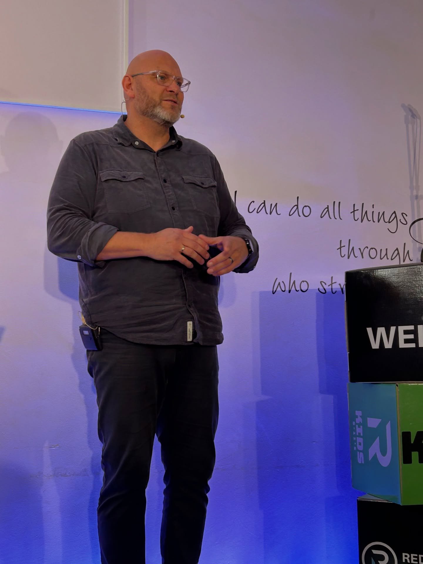 Sunday! Grant shared a message from John 13 reminding us that loving one another isn&rsquo;t just a nice idea&hellip;it&rsquo;s the way Jesus said people would recognise His followers. 

This week, let&rsquo;s look for simple ways to show that love&m