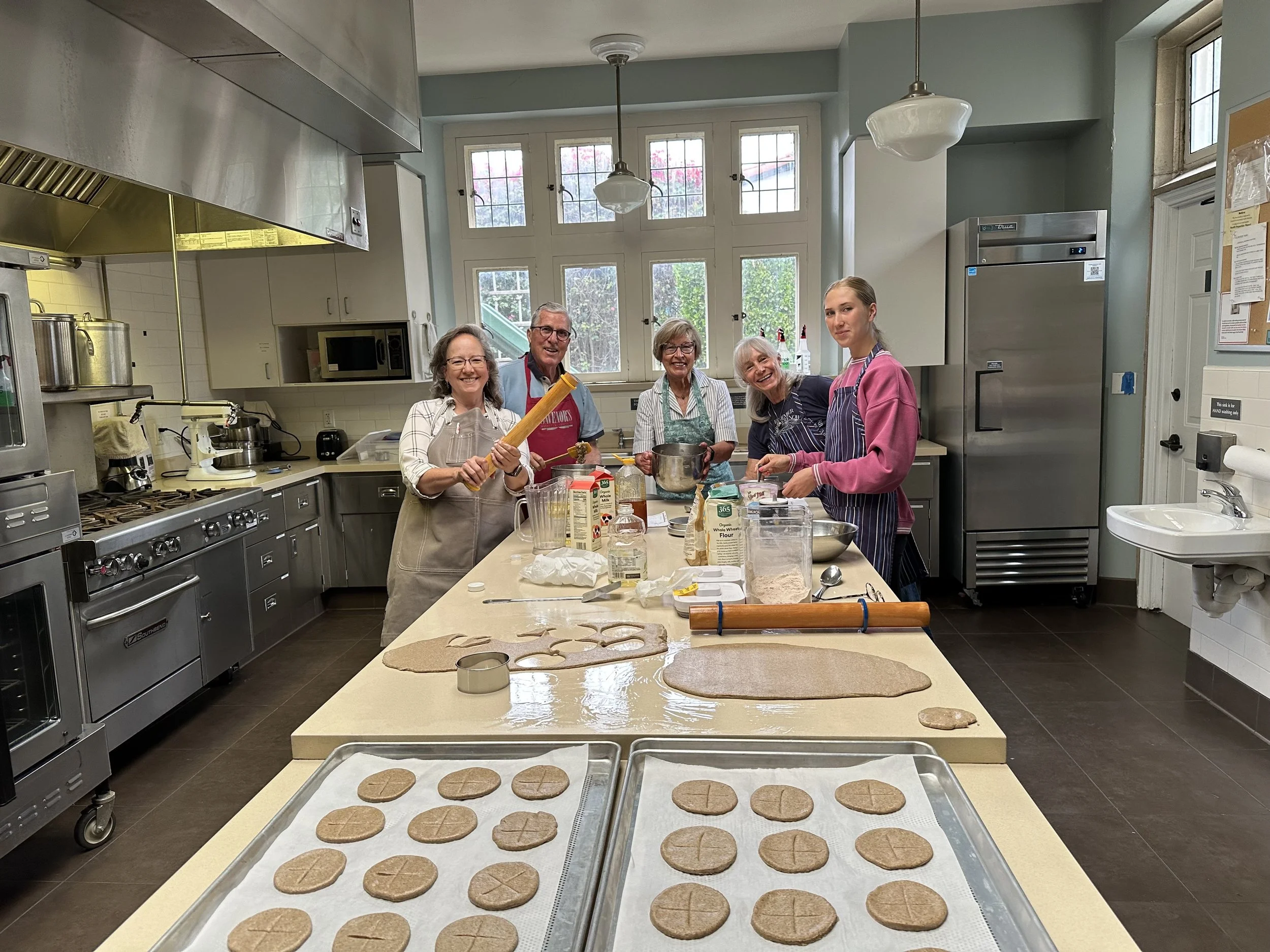 Communion Bread Baking