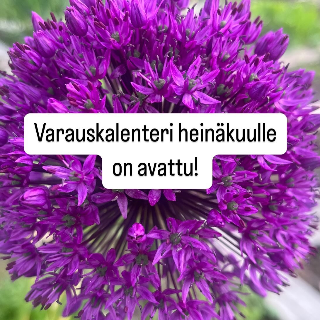 Olemme auki l&auml;pi kes&auml;n sato tai paistoi🤸 Hein&auml;kuun viimeinen viikko t&auml;ydentyy pikkasen my&ouml;hemmin. Kokeillaan hein&auml;kuussa 50 min tunteja. Suunitellaan tunnit, ett&auml; niiss&auml; on hyv&auml; flow ja jatketaan tarjonna