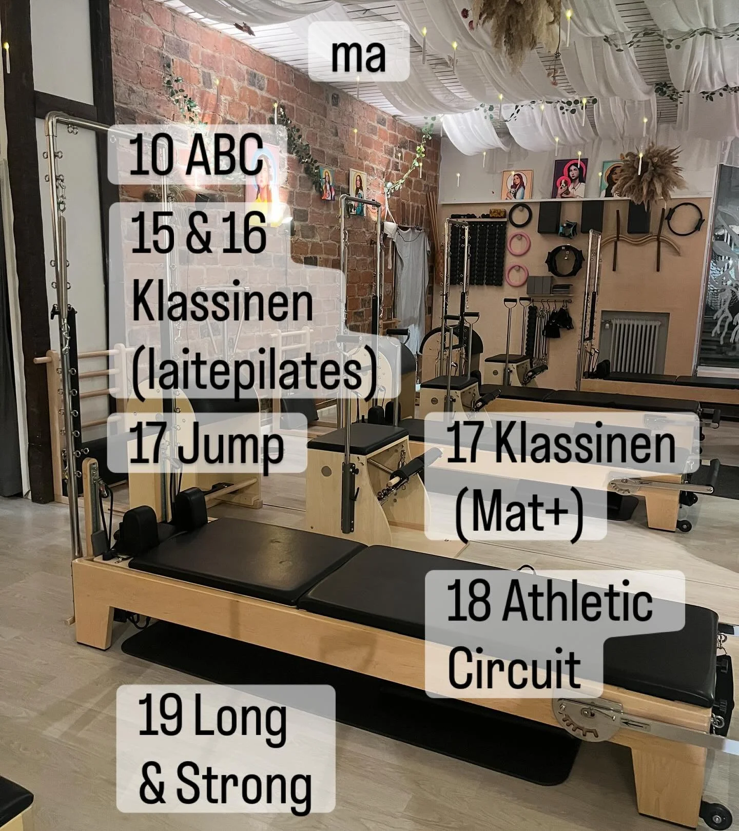 Viikko 51 alkaa upealla tavalla. Mit&auml; erityist&auml; t&auml;&auml;l&auml; viikolla? Meill&auml; on enemm&auml;n Klassista Pilatesta tarjolla! Nyt on tilaisuutesi tutustua Klassiseen Pilatekseen ma, ti, to &amp; su. Mahtavaa! Su on my&ouml;s tarj
