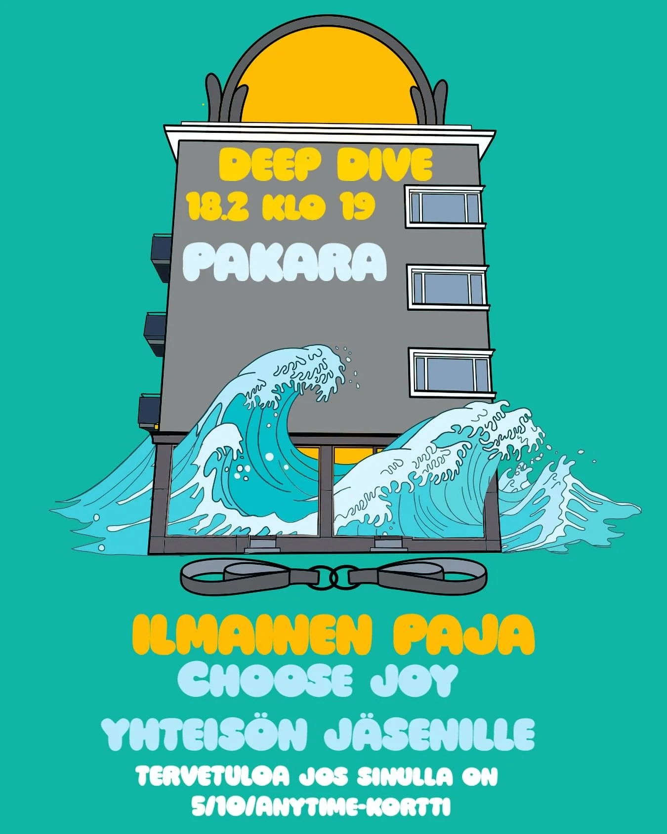 Deep Dive pajat jatkuu kerran kuussa. 18.2 klo 19 teema on pakara🤩. Ollaan saatu niin paljon hyv&auml;&auml; palautetta n&auml;ist&auml; teema ty&ouml;pajoista. Ne ovat ilmaisia kaikille Choose Joyn j&auml;senille. Jos sinulla on voimassaoleva 5/10/