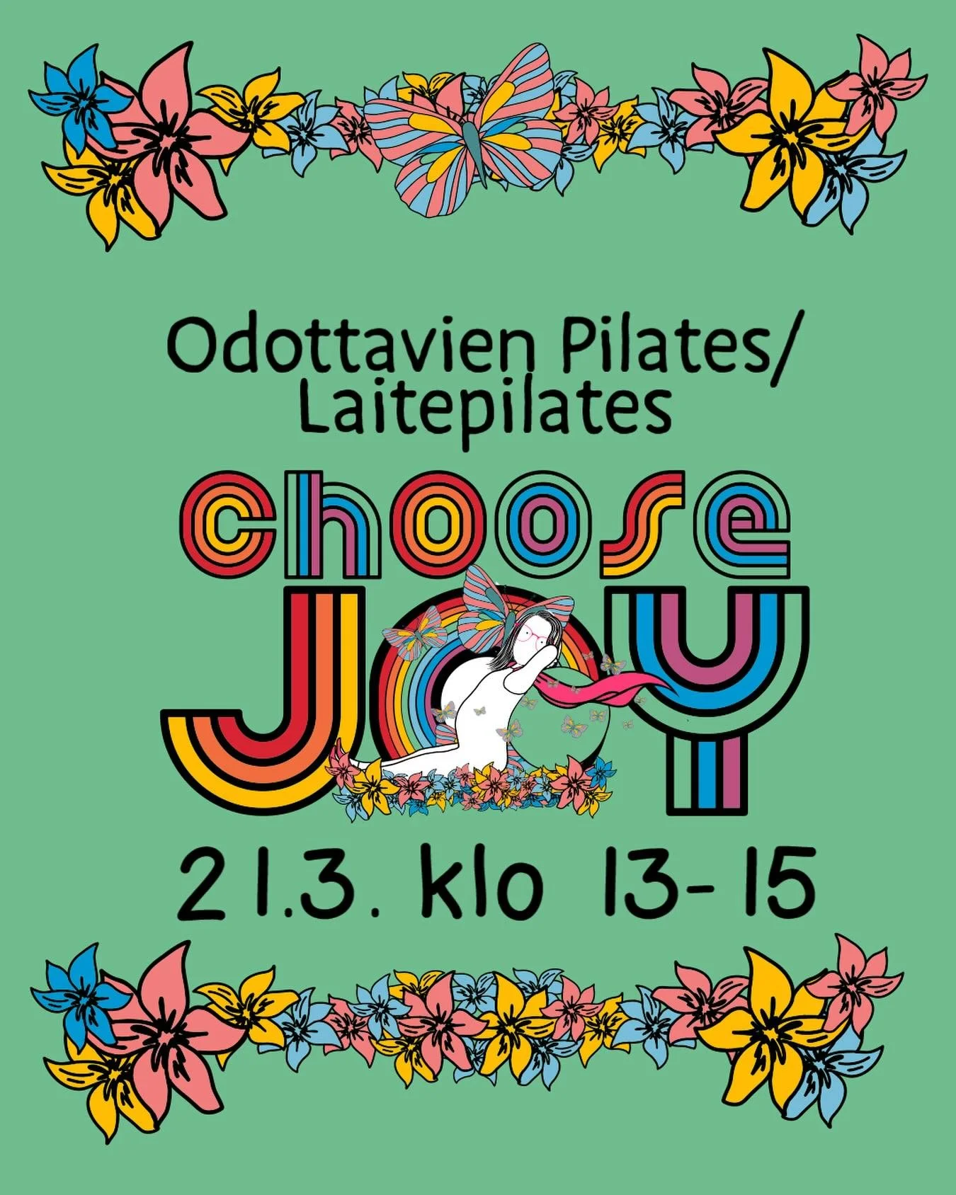 ✨ Odottavien Pilates -ty&ouml;paja ✨
Kaipaatko lempe&auml;&auml; liikett&auml;, heng&auml;hdyshetke&auml; ja yhteytt&auml; omaan kehoosi raskauden aikana?
T&auml;ss&auml; ty&ouml;pajassa pys&auml;hdymme hetkeksi arjen keskell&auml; ja annamme keholle