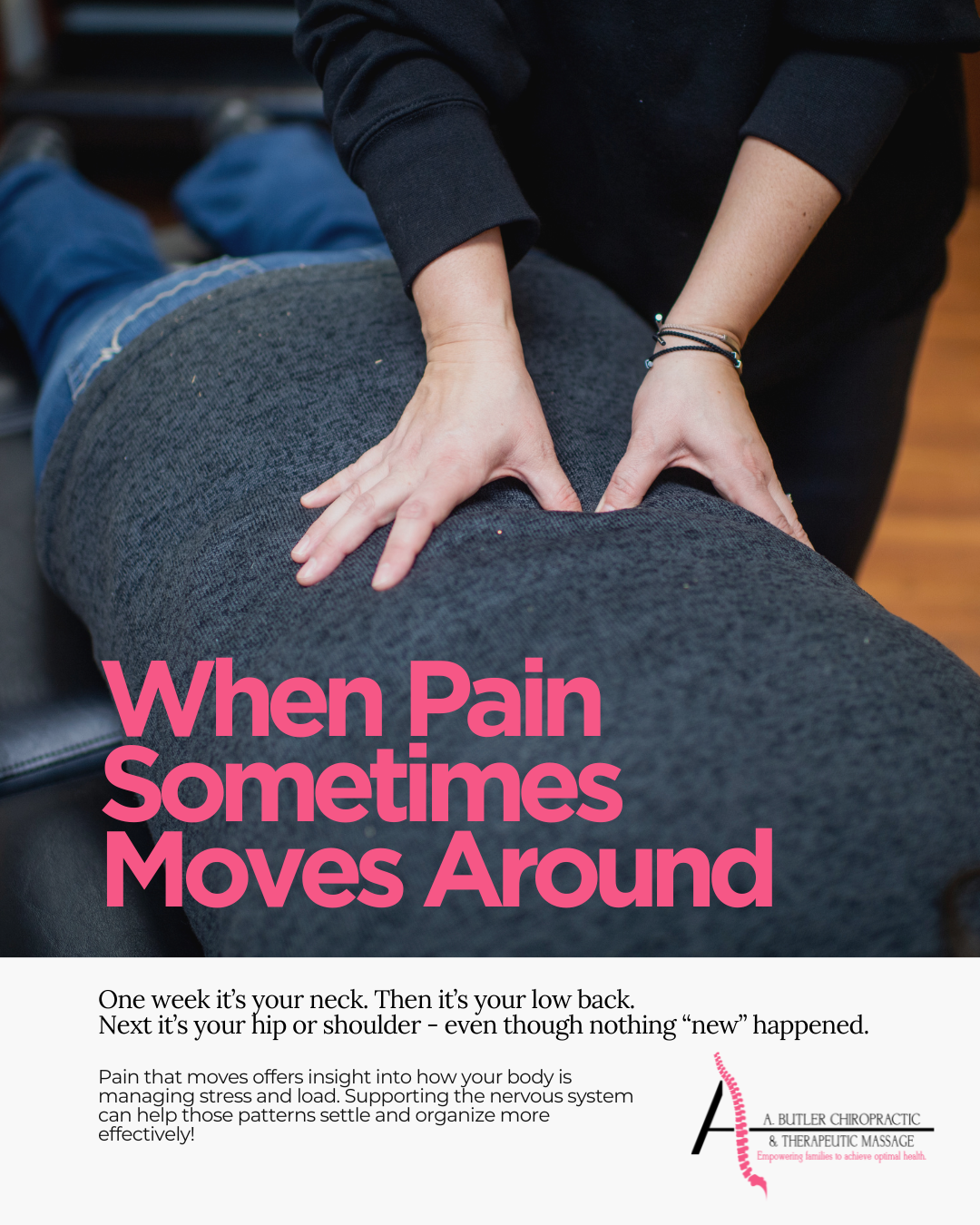 When Your Pain Plays Musical Chairs (And What Your Nervous System Has to Do With It)