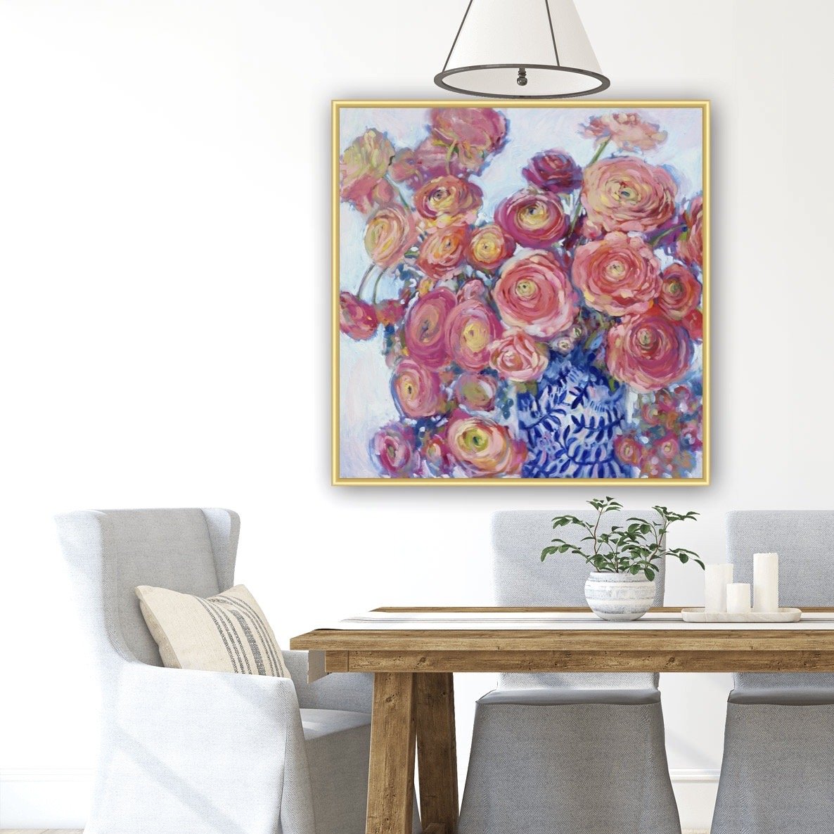 Petals-dining-table-KatiePodracky-chinoiserie-vase-blue-white-rose-abstract-floral-original-art-oil-painting.JPG