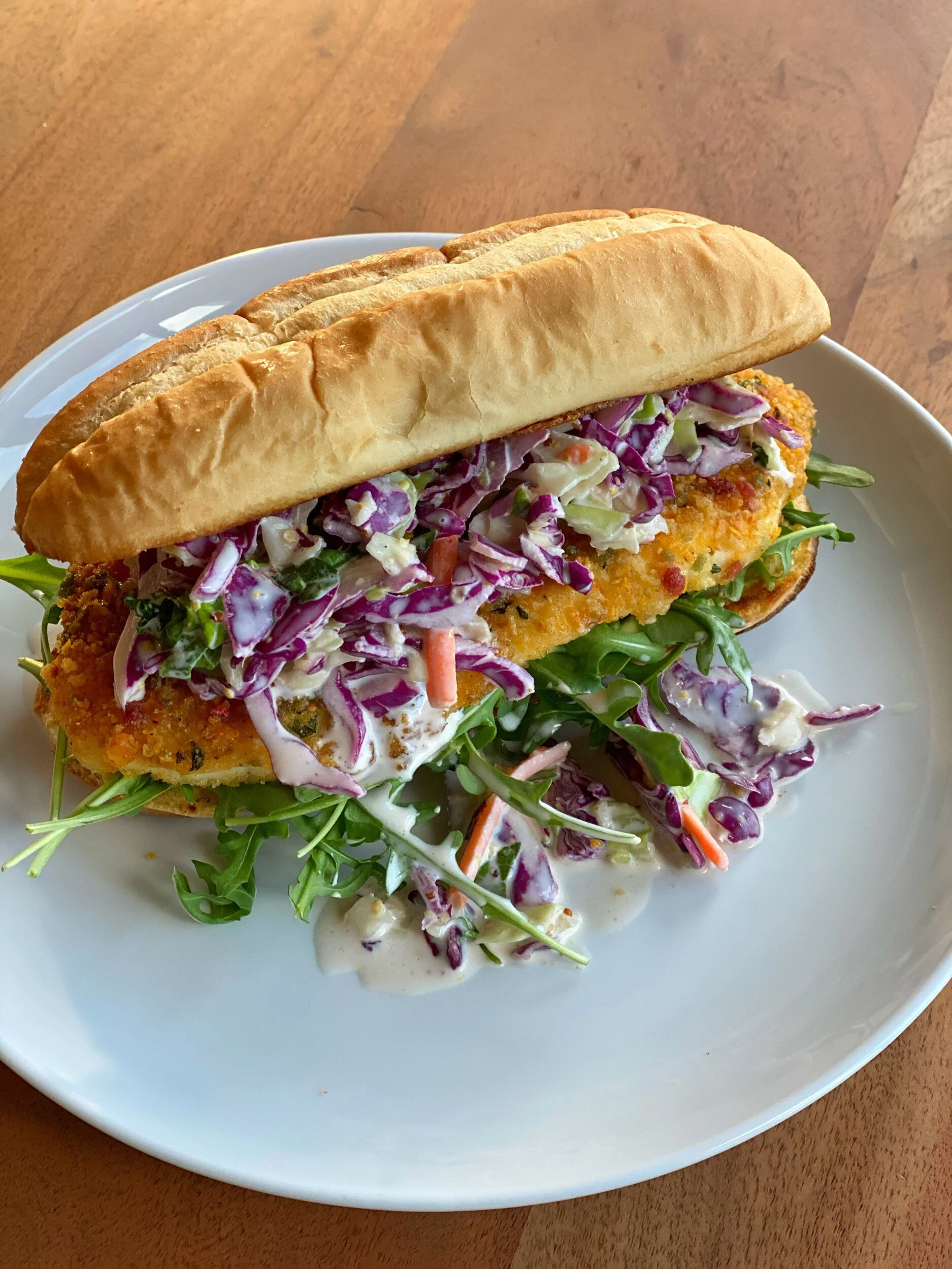 Tortilla Crusted Tilapia Fish Sandwiches — A Place for Everyone