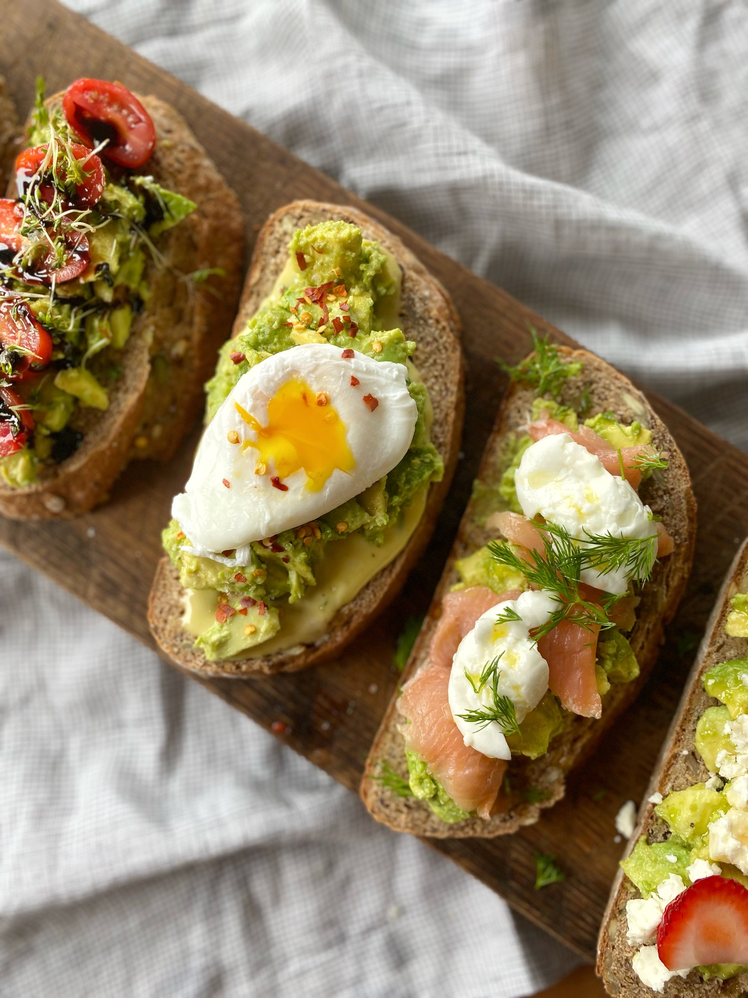 Avocado Toast 6 Ways — A Place for Everyone