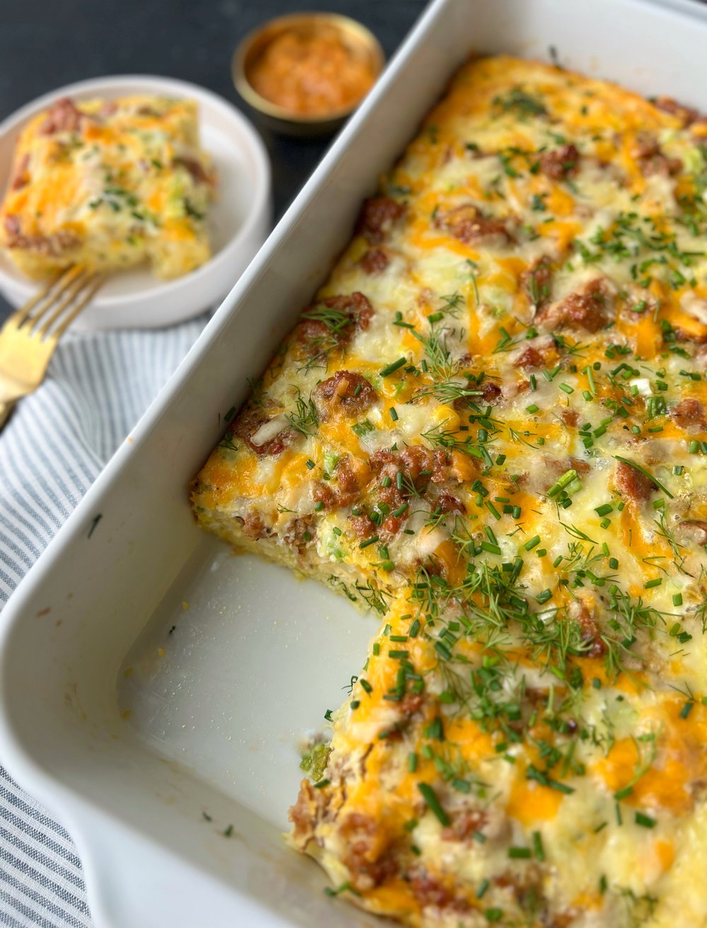 Sausage, Egg and Hash Brown Casserole — A Place for Everyone