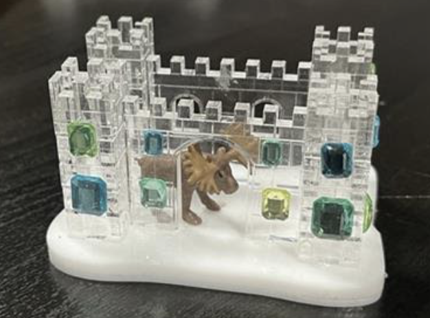 Ice Castle Workshop DIY Diorama Sample