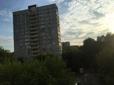  Enjoying the view from our window  