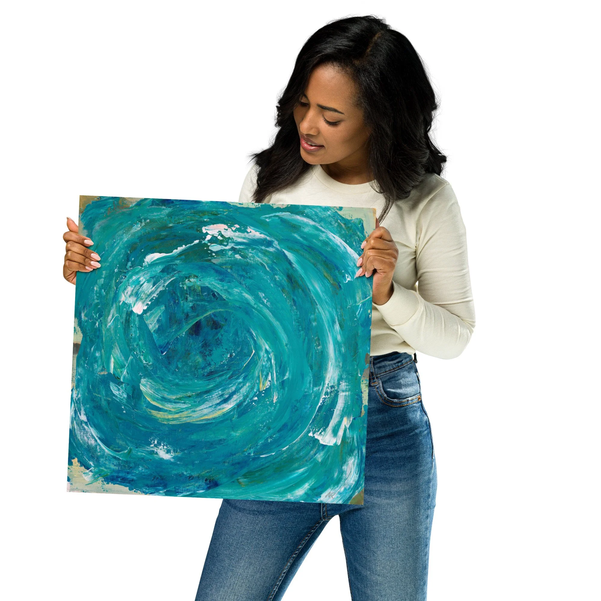 Wave (Paper) — Hayloft Studio at Hidden Berry Farm