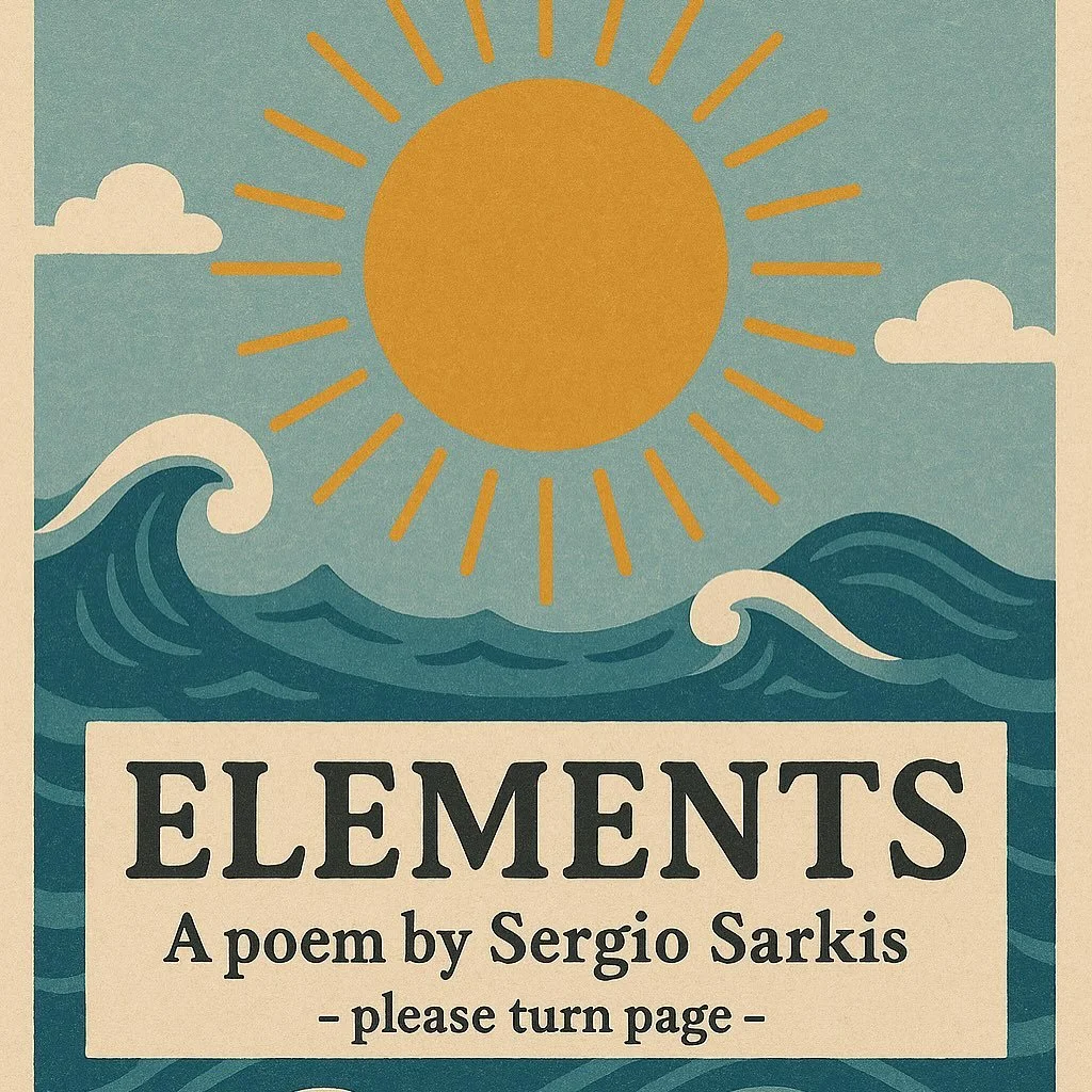When love moves through my body, it begins as a soft gentle wind - opening the canals of my heart. With time, the wind turns into waves, filling with tears of joy and sorrow alike. 

And then the sun shines from within. Warm, then hot, then burning. 
