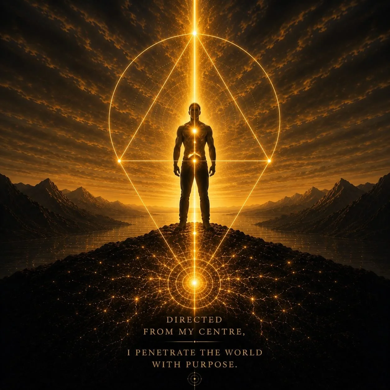 Directed from my centre, I penetrate the world with purpose

#sergiosarkis #penetration #divinemasculine #masculinity #lovers