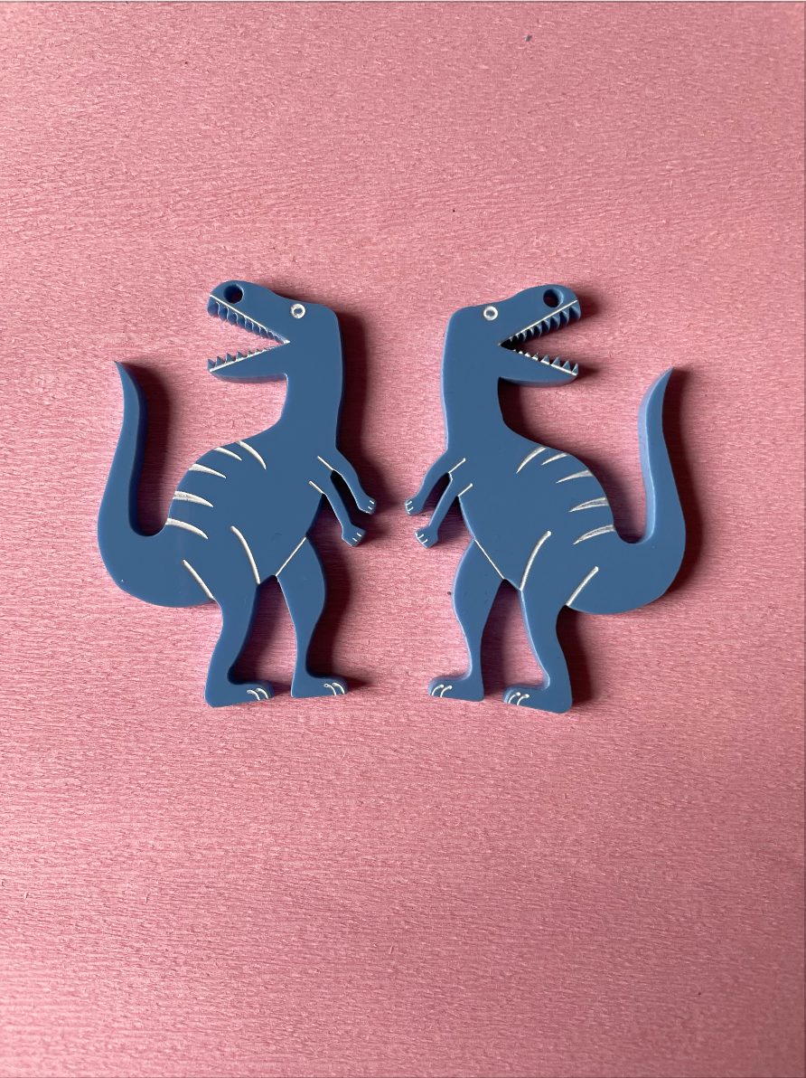 Modèle 163 dino T.Rex bleu