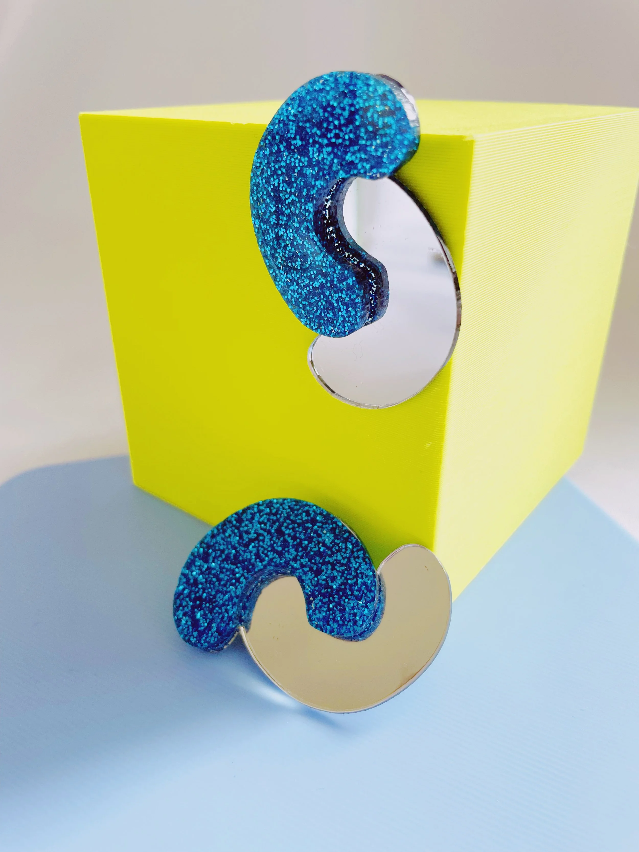Eclipse Paillettes bleues