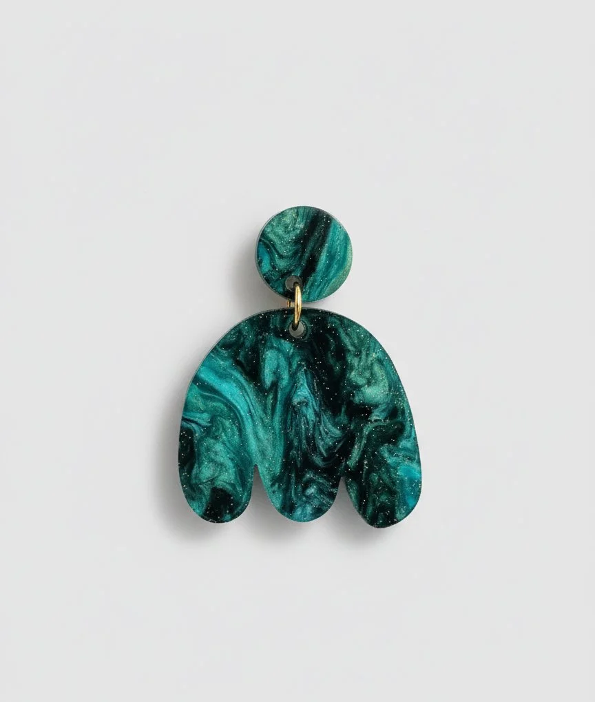 boucles d'oreilles galaxie