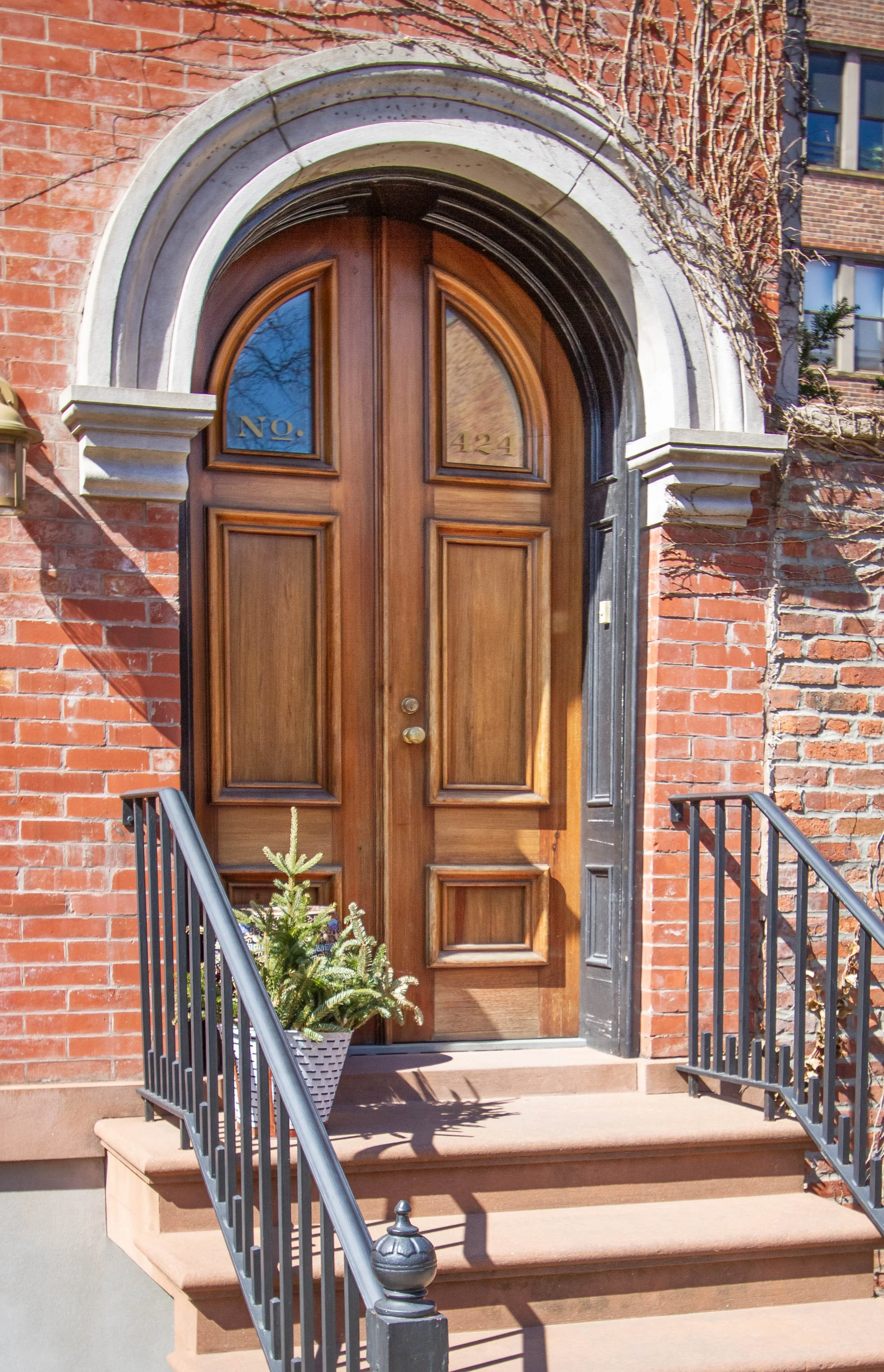 Recreating historic carriage house doors in Clinton Hill