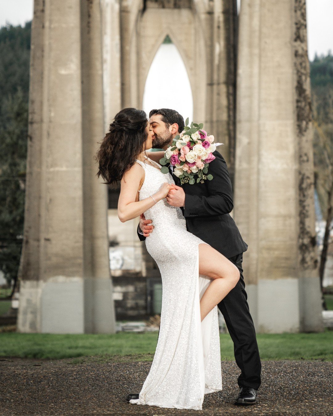Getting to hang out with Payam &amp; Maryam on their wedding day, just them and I, felt like such an honor. Thank you for sharing that special time with me and making a rainy spring day magical.

#portlandphotographer #pdxphotographer #pnwphotographe